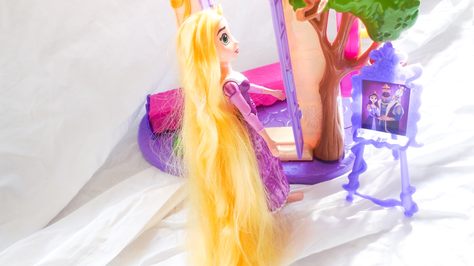 Rapunzel Zwaaiende Lokken Kasteel