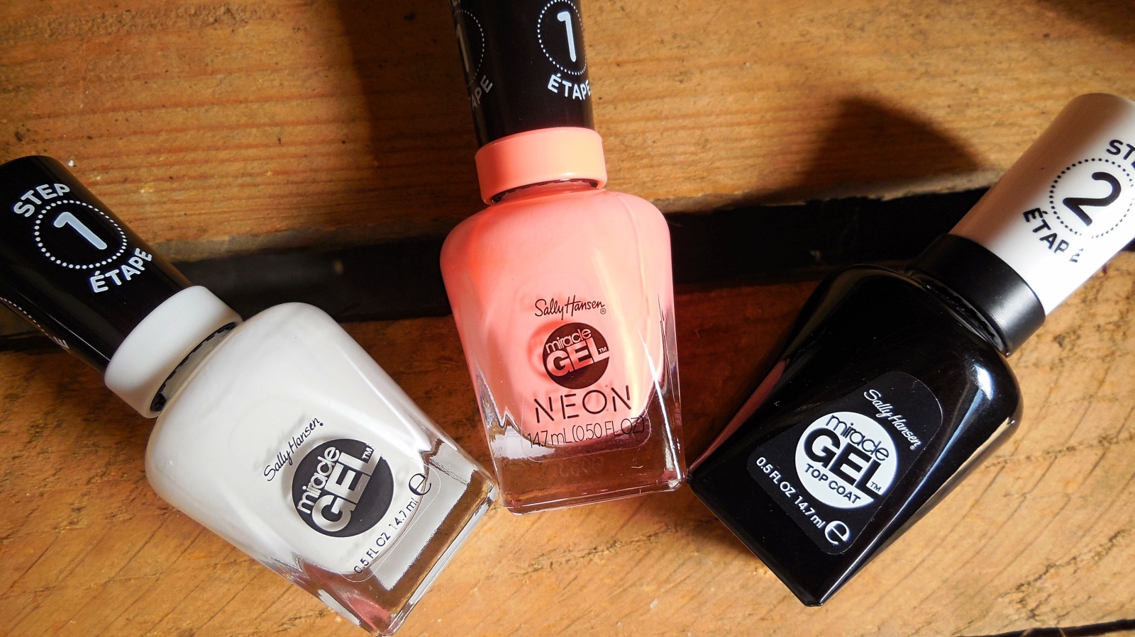 Sally Hansen Miracle Gel Pastel Neons