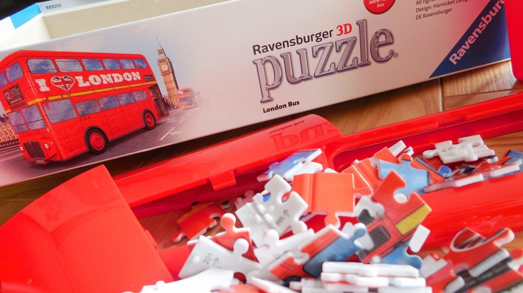 3d puzzel london bus